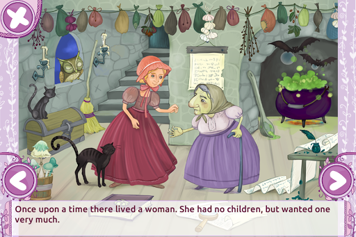Thumbelina Story and Games Thumbelina Story and Games
