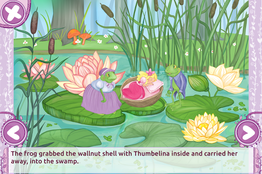 Thumbelina Story and Games Thumbelina Story and Games